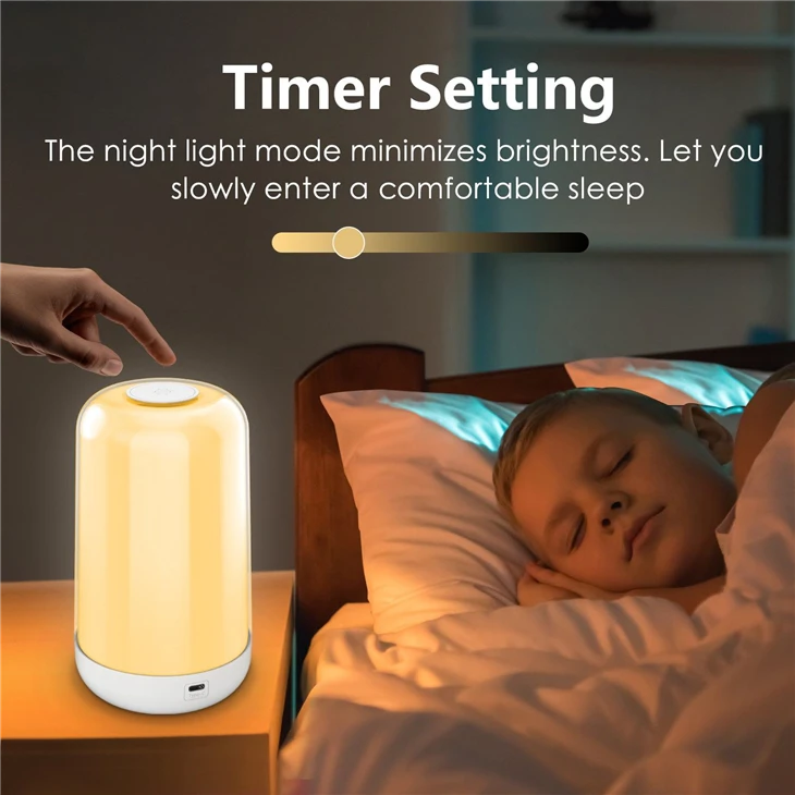 Smart Touch Bedside Table Lamp LED Night Lights suppliers